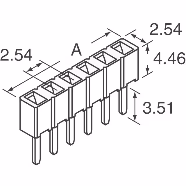 SSK-106-S-G Samtec Inc.  Headers Receptacles Female Sockets